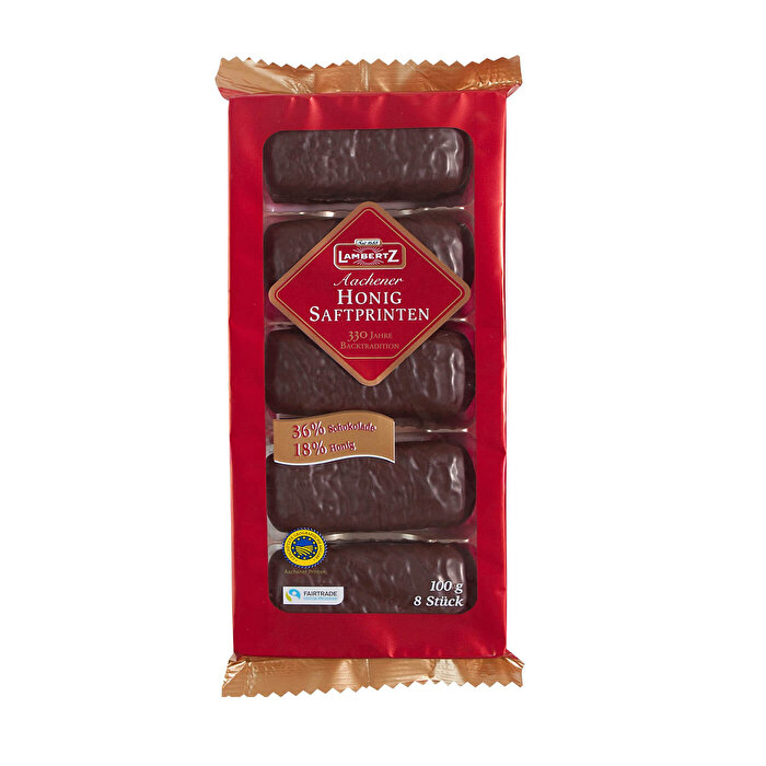Lambertz Atıştırmalık Çikolata Bal ve Bitter Çikolata 100 gr