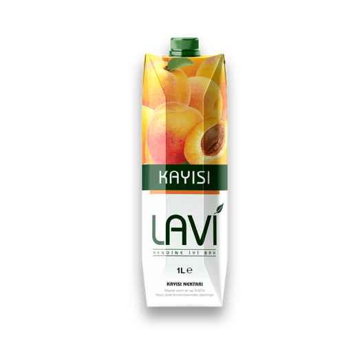 LAVI Kayısı Meyve Nektarı 1 L