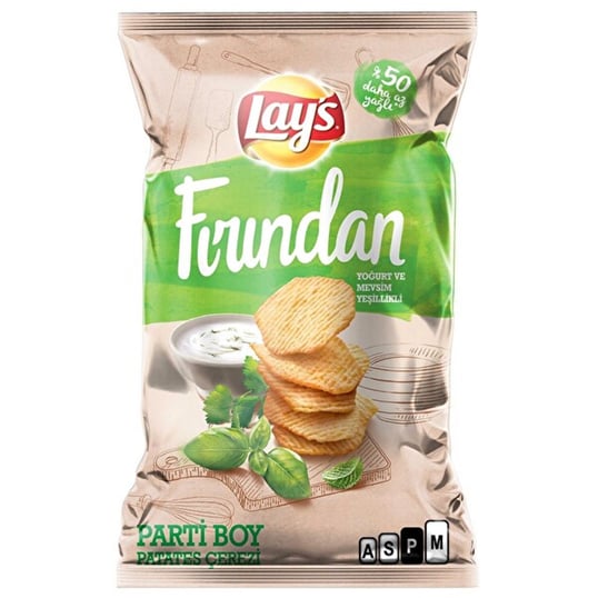 Lay S Fırından Mevsim Yeşillik. 134 Gr(Parti Boy)