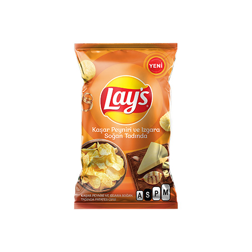 Lay's Kaşar Peyniri ve Izgara Soğan Tadında Süper Boy (107 g)
