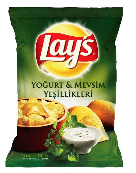 Lay's Yoğurt Ve Mevsim Yeşillikleri Çeşnili 109 Gr