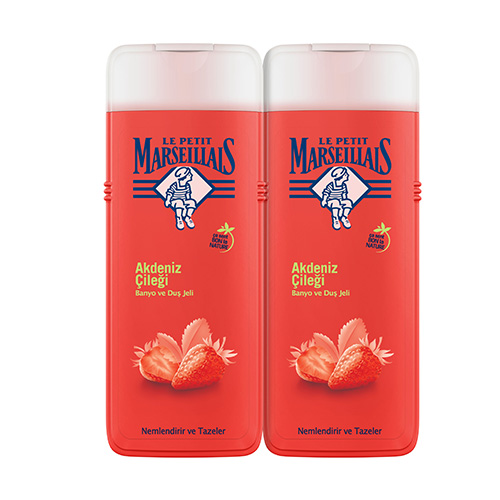 Le Petit Marseillais Akdeniz Çileği Duş Jeli (2 x 400 ml)