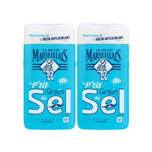 Le Petit Marseillais Bonheur Deniz Tuzu Duş Jeli (2 x 250 ml)