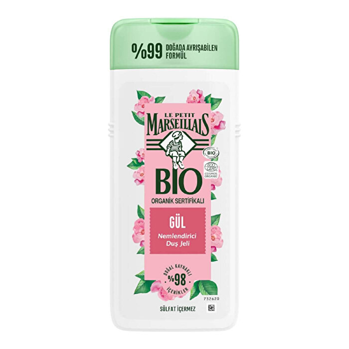 Le Petit Marseillais Duş Jeli Bio Organik Gül 400 ml