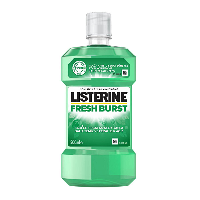 Listerine Ağız Bakım Suyu Fresh Burst Ferah Nane 500 ml