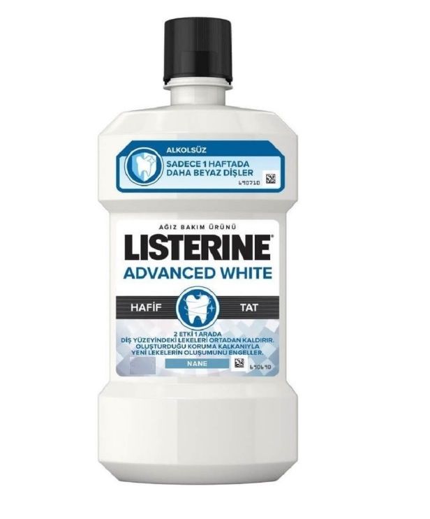 Listerine Ağız Bakım Suyu Advanced White 1 Lt