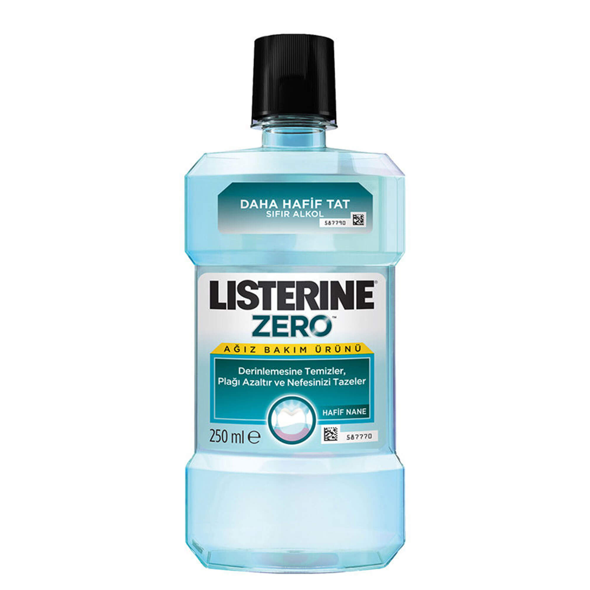 Listerine Zero Hafif Nane Aromalı 250 ml Gargara