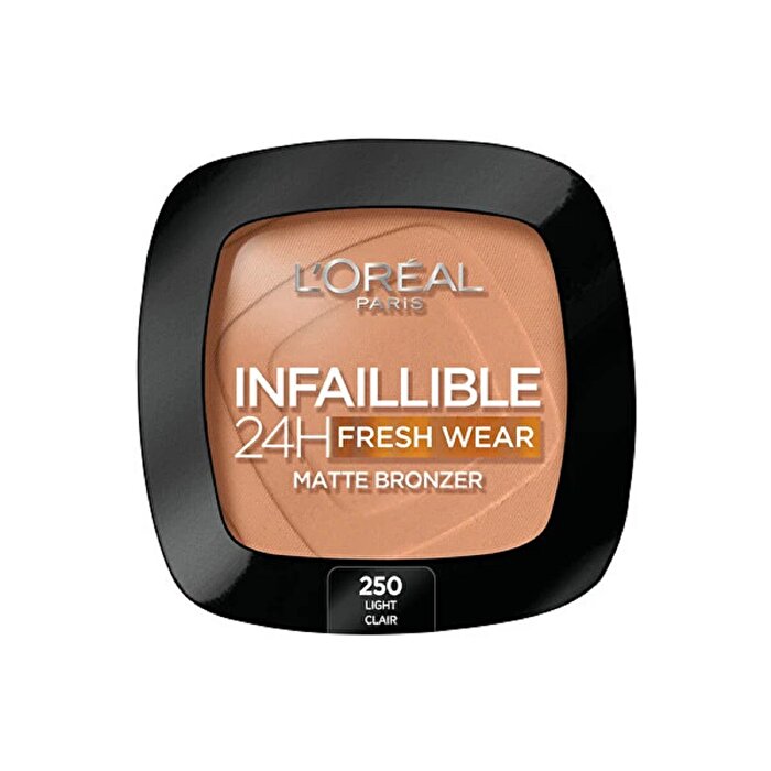 L'Oreal Paris Bronzlaştırıcı Pudra Infaillible 24H Fresh Wear 250 Light 1 Adet