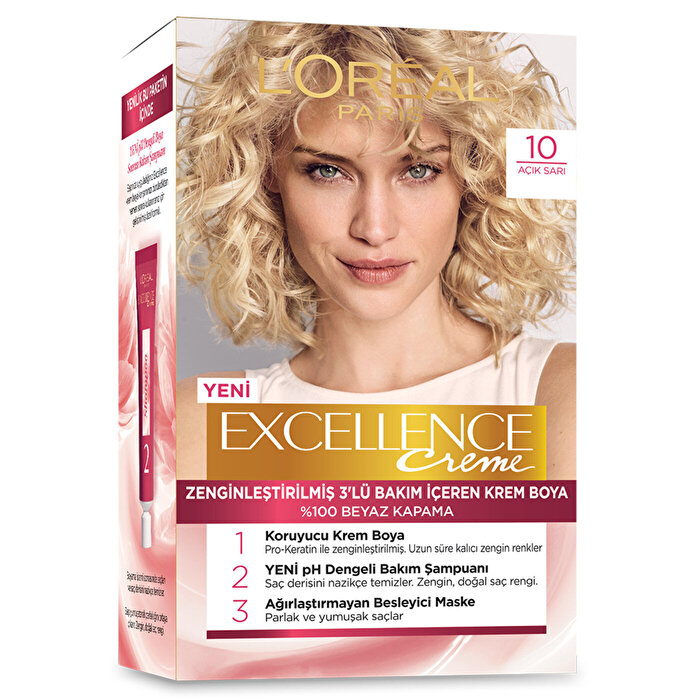 Loreal Excellence Saç Boyası Açık Sarı 10