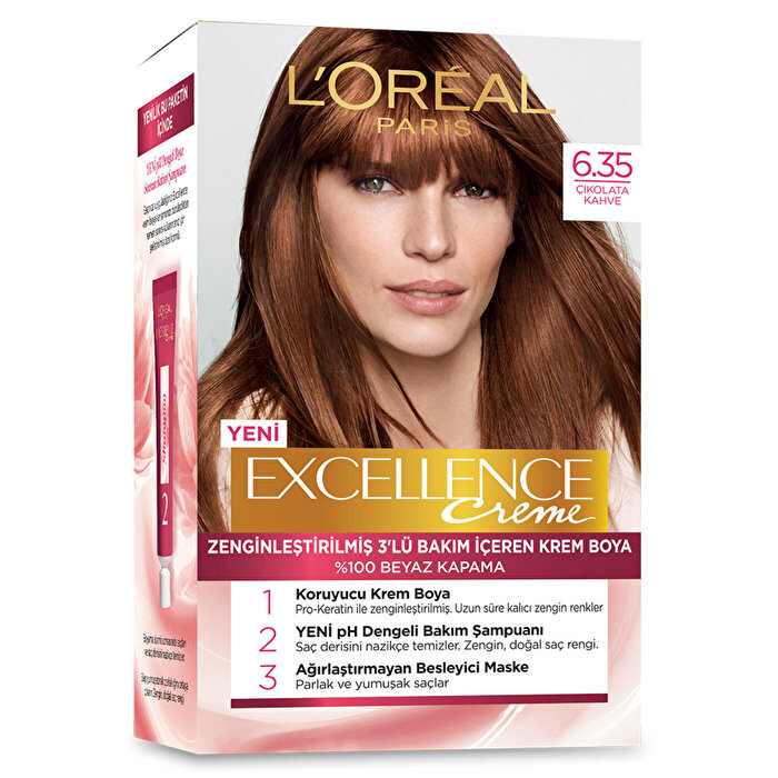 Loreal Excellence Saç Boyası Çikolata Kahve 6.35