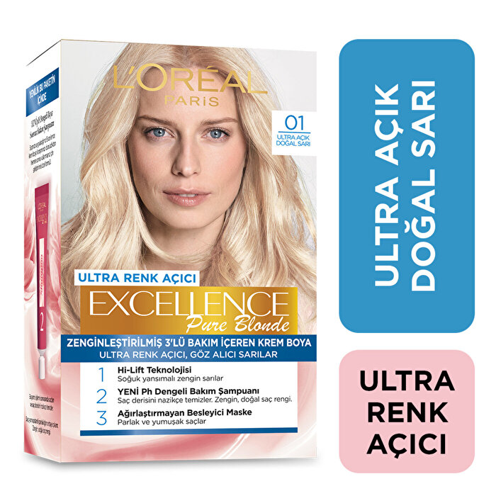 Loreal Excellence Saç Boyası Ultra Açıcı 01