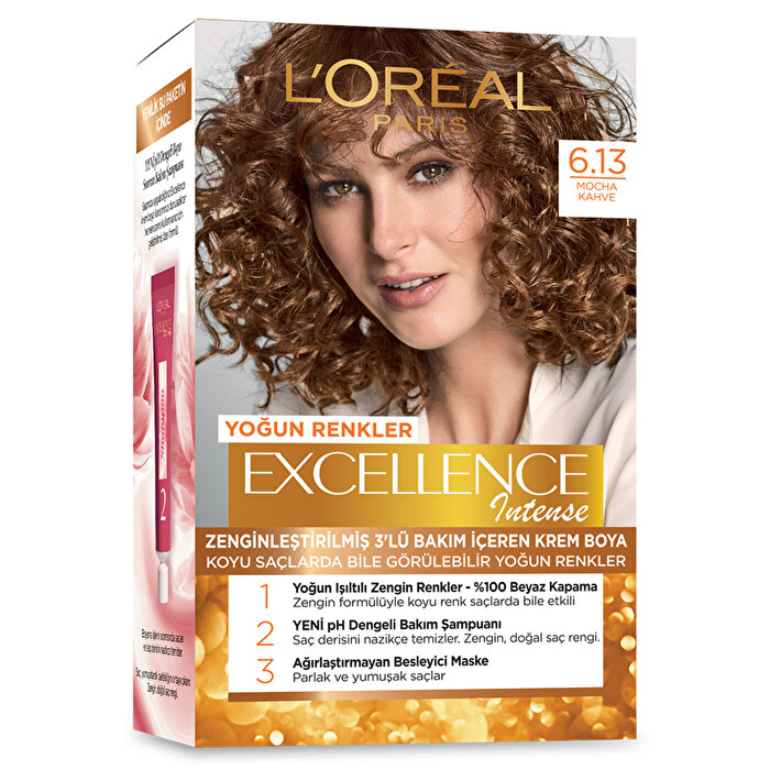Loreal Excellence Intense Saç Boyası Mocha Kahve 6.13