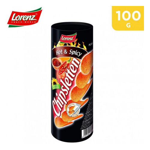 Lorenz Hot & Spicy Flavour Chipsletten 100 Gr