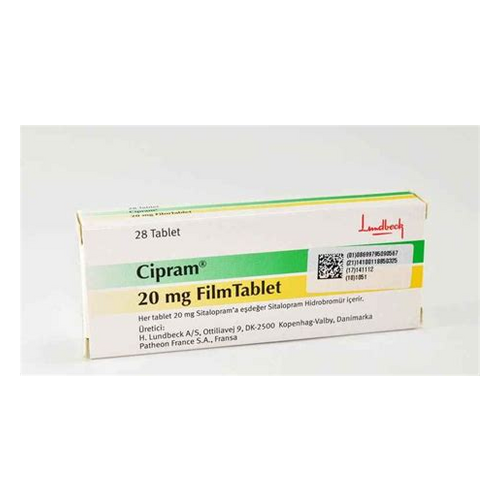Lundbeck İlaç Cipram 20 mg 28 Tablet
