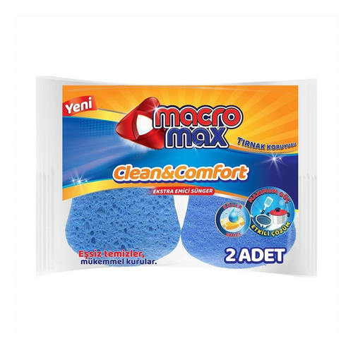 Macromax Ekstra Emici Sünger 2'li Paket