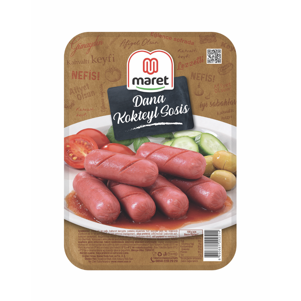 Maret Dana Kokteyl Sosis (250 g)