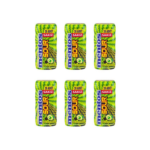 Mentos Ekşi Elma Sakız Draje 56 G (56 g)