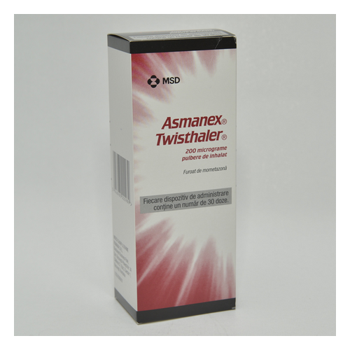Merck Sharp ve Dohme Asmanex Twisthaler 200 mcg 60 Doz