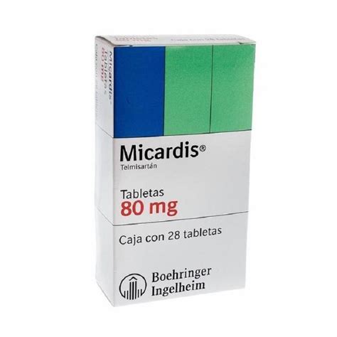Boehringer Ingelheim İlaç Micardis 80 mg 28 Tablet