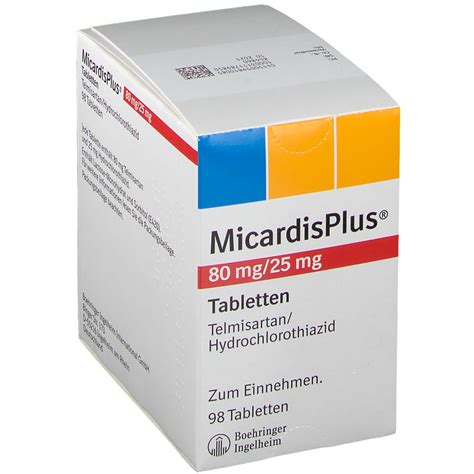 Boehringer Ingelheim İlaç Micardis Plus 80/25 mg 28 Tablet
