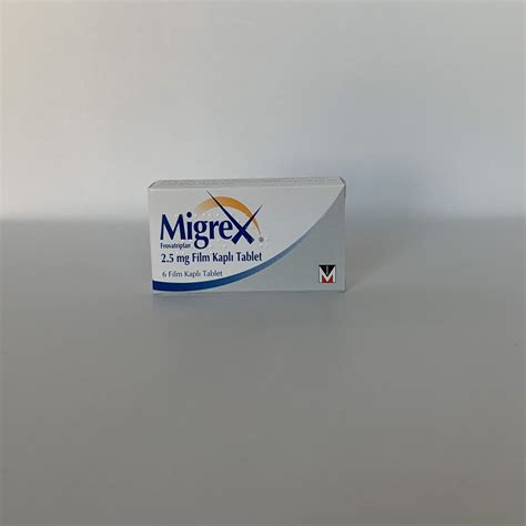 Ulagaylar İlaç Migrex 2.5 mg 6 Tablet