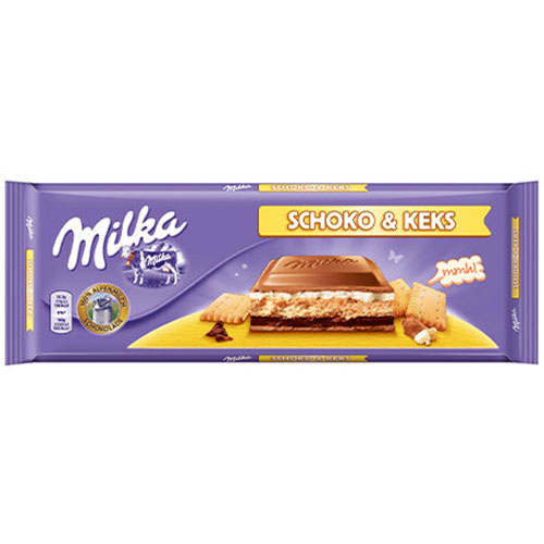 Milka Choco & Biscuits Tablet Çikolata (300 g)