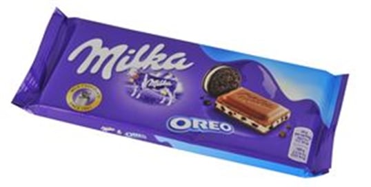 Milka Tablet Oreo Parçacıklı Çikolata 100 Gr