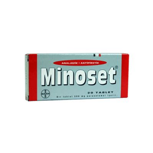 Minoset 500 mg 20 tablet