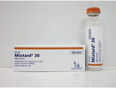 Novo Nordisk İlaç Mixtard 30 HM 100 IU 1 Flakon