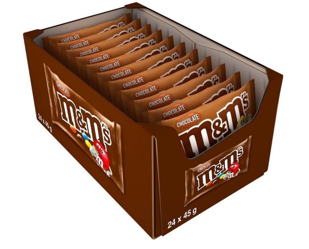 M&M Çikolatalı Draje 45 Gr x 24 Adet