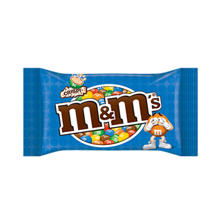 M&M S Crispy Pouch 36 Gr