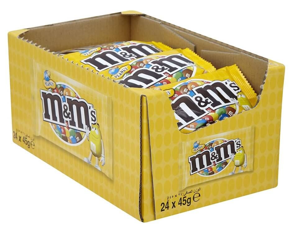 M&M's Fıstıklı Draje 45 Gr x 24 Adet