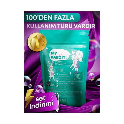 My Rabbit! Çok amaçlı Oksijenli Toz Leke Çıkarıcı