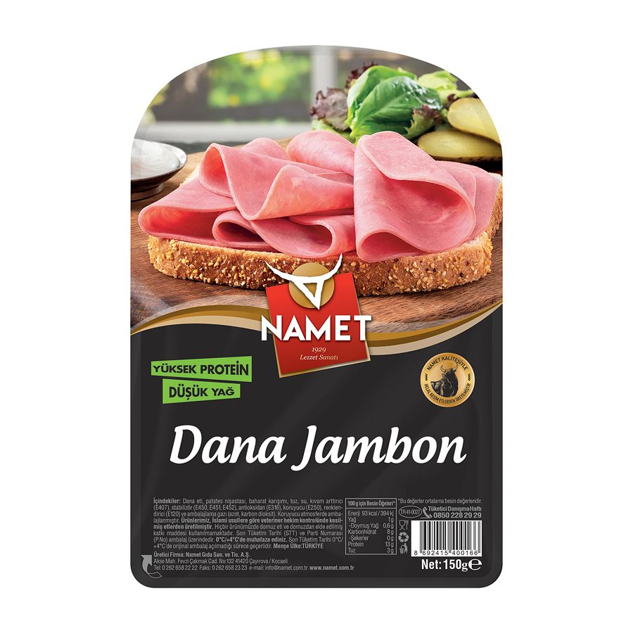 Namet Dana Jambon 150 Gr