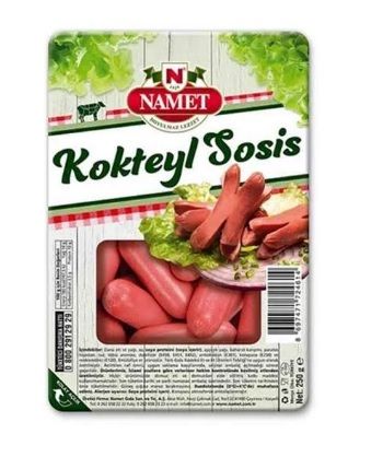 Namet Dana Sosis Kokteyl 250 Gr