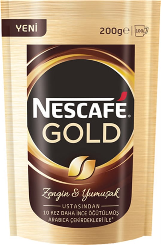 NESCAFE GOLD 200 GR.-EKO PAKET *12