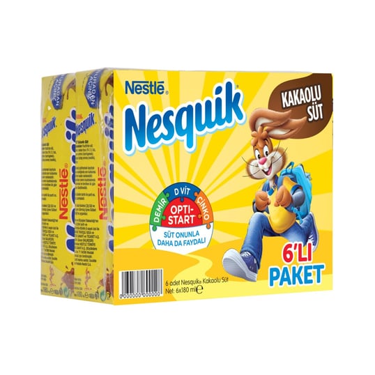 Nesquik Kakaolu Süt 180 Ml 6 Al 5 öde