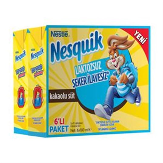 Nesquik Süt 180 Ml - Laktozsuz Kakaolu