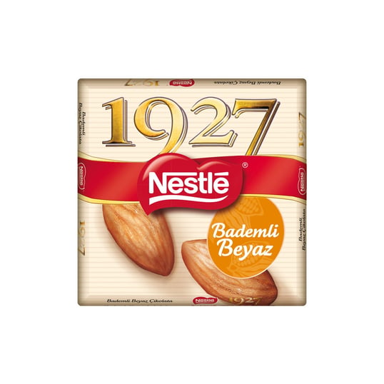 NESTLE 1927 BEYAZ ÇİKOLATA 60 GR. - BADEMLİ (KARE)