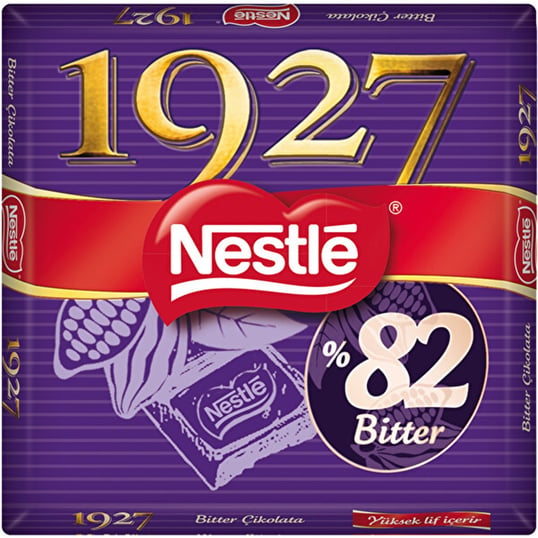 NESTLE 1927 ÇİKOLATA 70 GR. - %82 BİTTER (KARE)