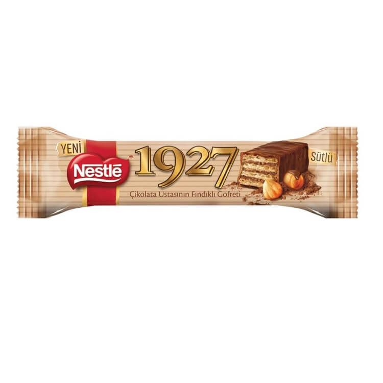 Nestle 1927 Sütlü Gofret 28 Gr