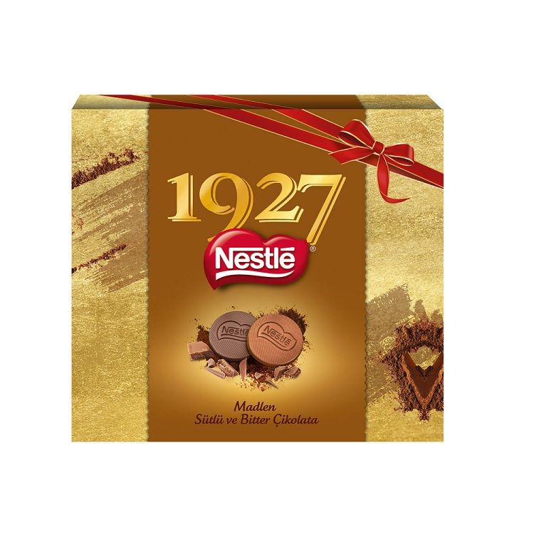 Nestle 1927 Sütlü ve Bitter Madlen Çikolata 188 Gr