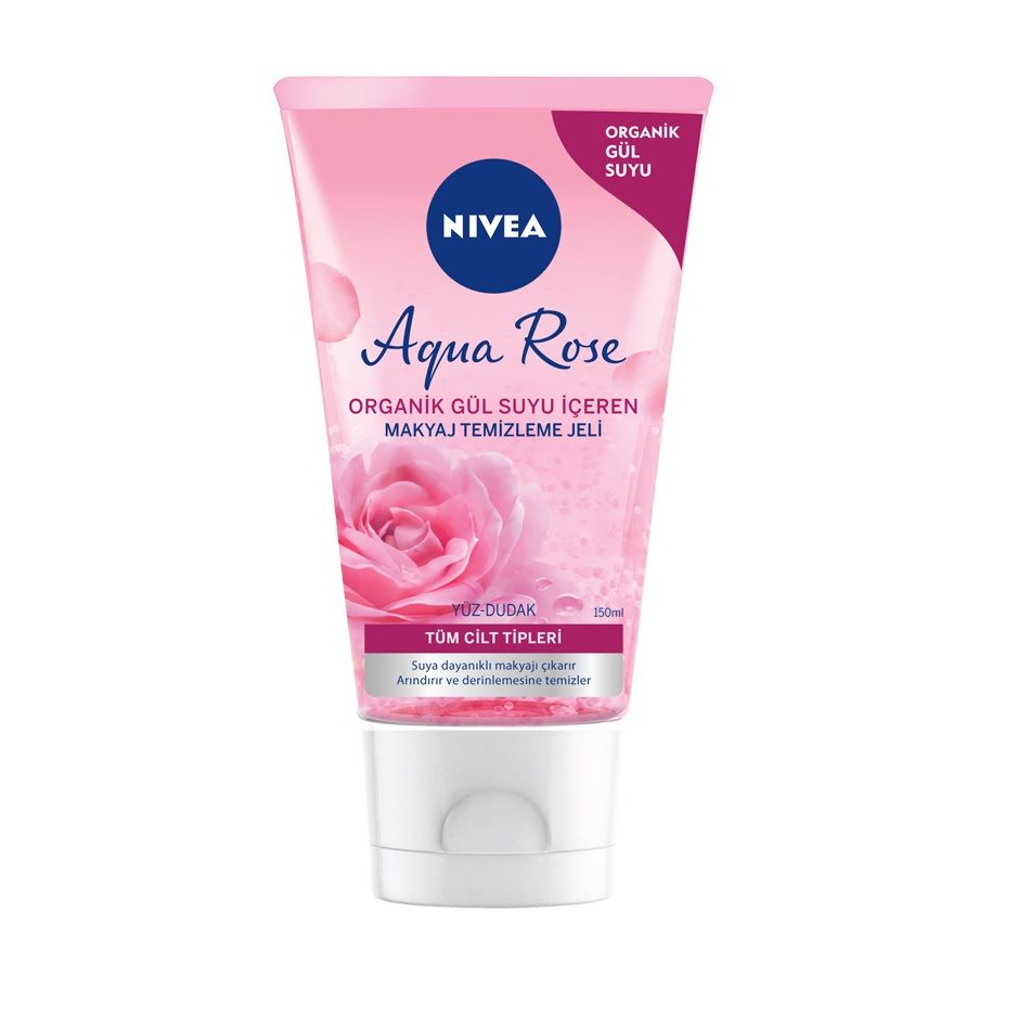 Nivea Aqua Rose Organik Gül Suyu İçeren Makyaj Temizleme Jeli 150 Ml