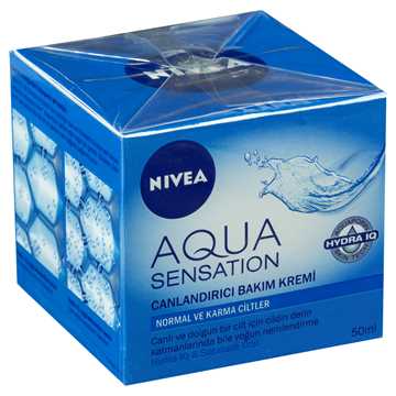 Nivea Aqua Sensation Canlandırıcı Bakım Kremi 50 Ml