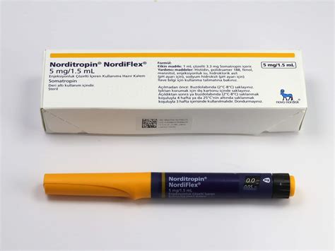 Novo Nordisk İlaç Norditropin Simplex 15 mg/1.5 ml 1 Penfill Kartuş