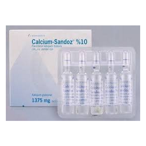 Novartis İlaç Calcium Sandoz 10 ml 1.375 g 5 Ampül