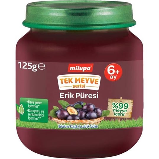 Numil Milupa 125 Gr-Tek Meyve Erik Püresi