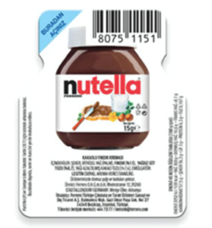 Nutella 15 Gr x 120 Adet Piknik