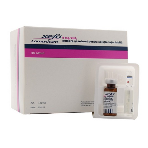 Nycomed İlaç Xefo 8 mg 2 ml 1 Flakon