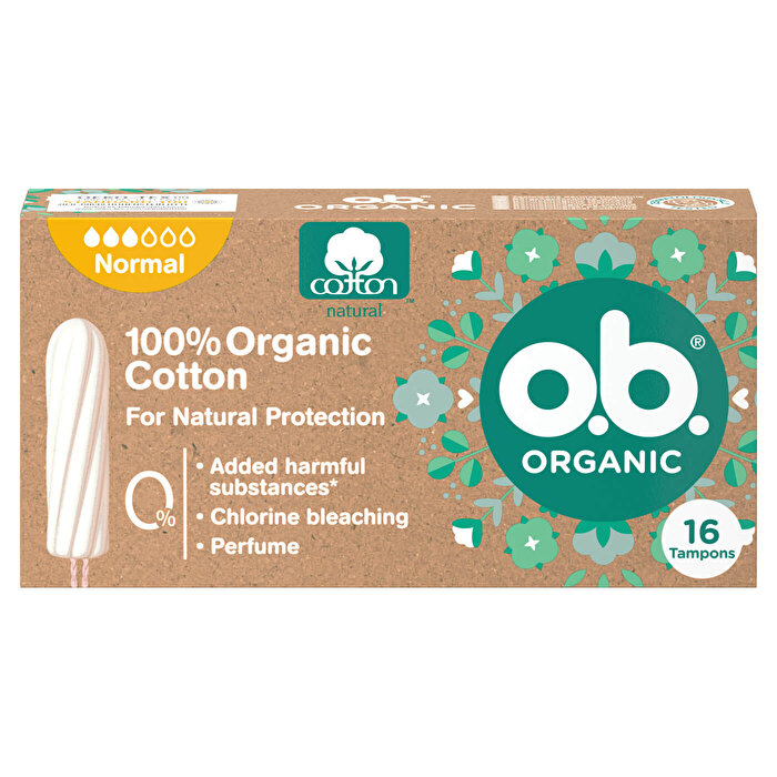 O.B. Tampon Organic 16'lı Normal